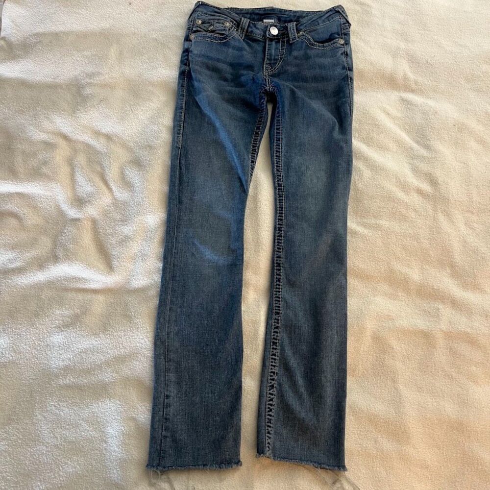 True Religion Men's Jeans Slim Straight Fit, Size 27W